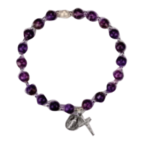 Purple Faux Venetian
