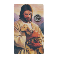 1ST RECON.PEWTER PIN WITH LAMINATED HOLY CARD