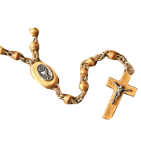 RSY FC NATURAL WOOD SILVER CHAIN 18