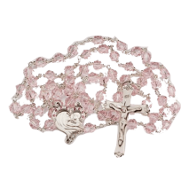 Rose Tin Cut With Crystal Studded Centrepiece